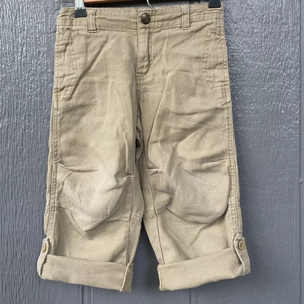 Tea Sz 4 Pants Linen  Roll Up Surf Pants